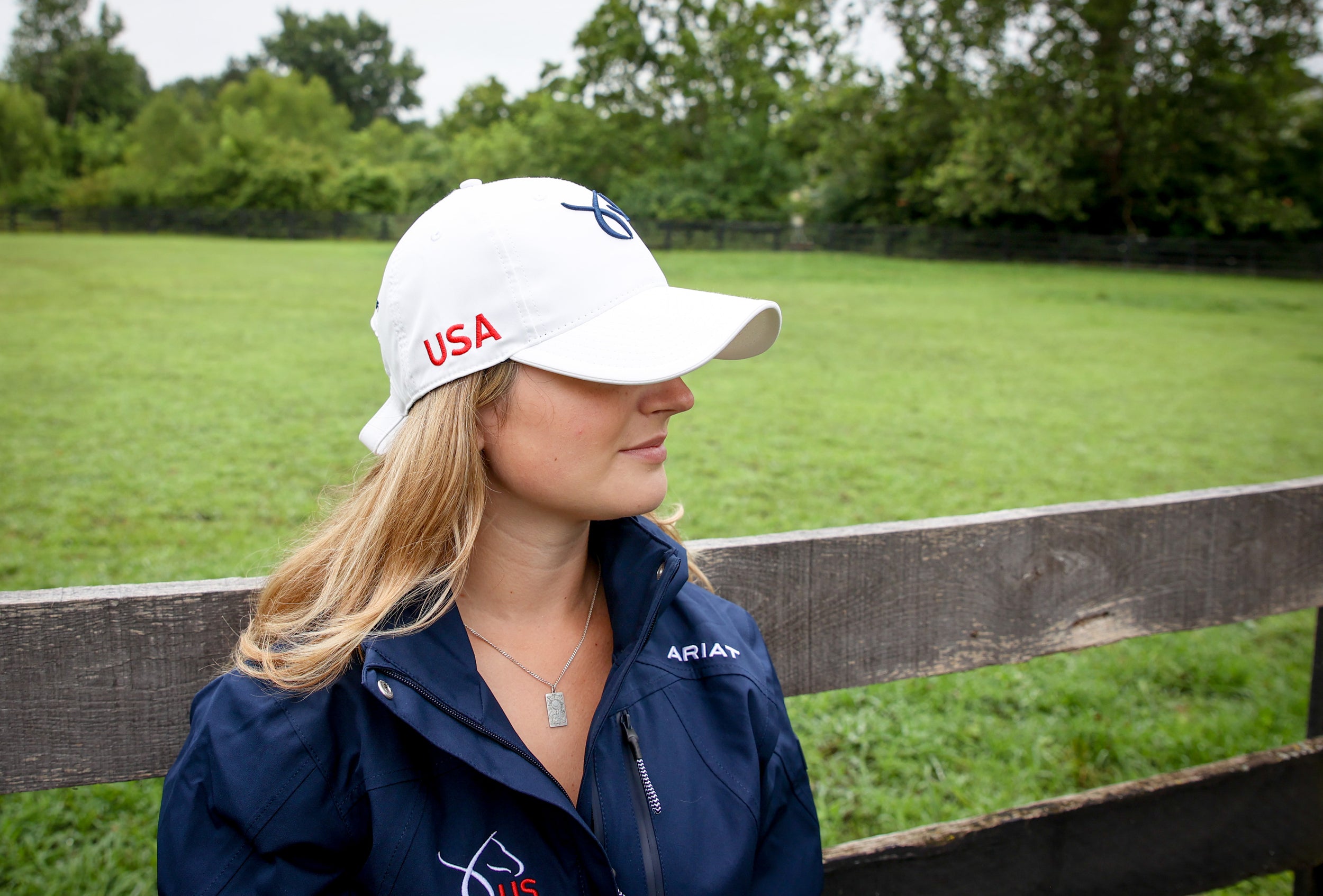 US Equestrian Tek Personalized Hat