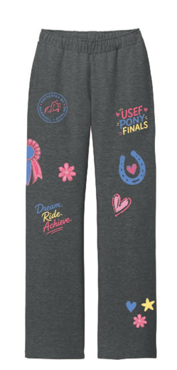 Pony Finals Open Bottom Sweatpants
