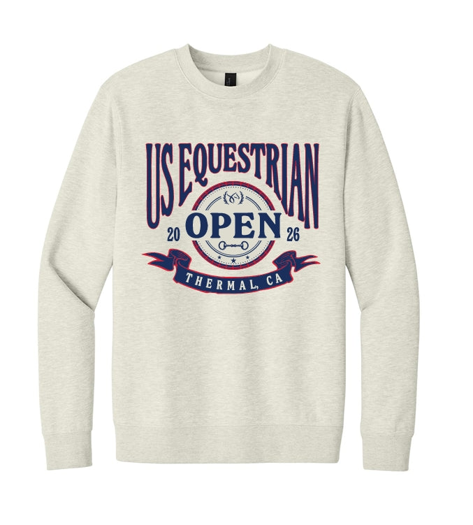 US Equestrian Open Thermal Crewneck