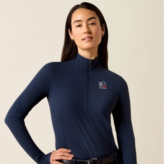 Ladies Solveil 1/2-Zip