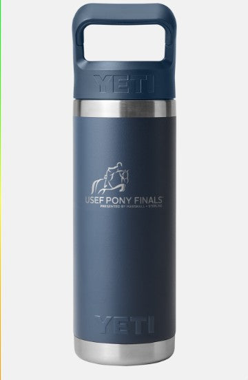 Pony Finals YETI 18 oz Water Bottle with Staw