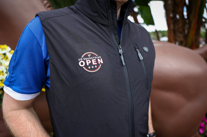 US Equestrian Open Mens Stretchshell Vest