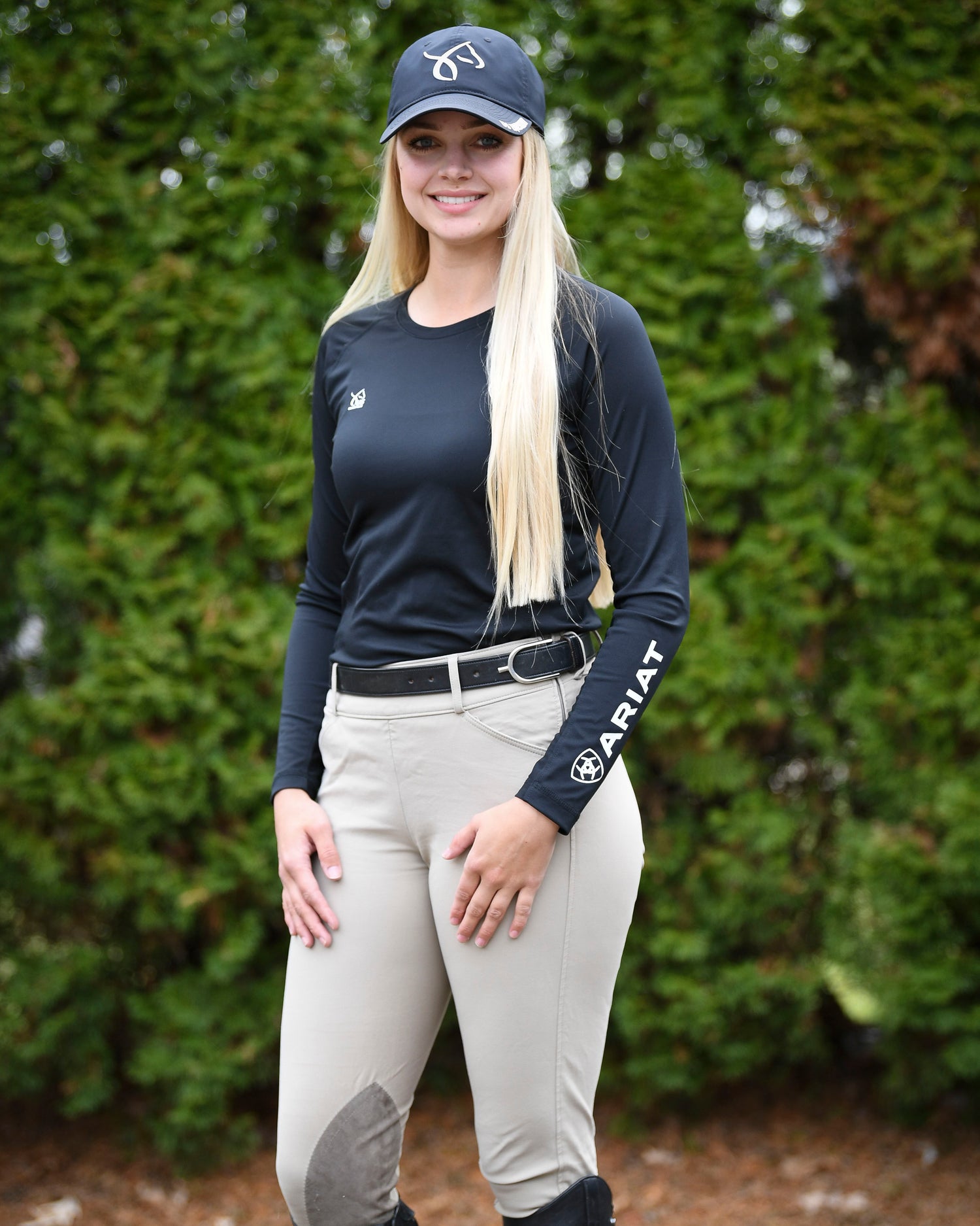 US Equestrian Tulip Tech Hat