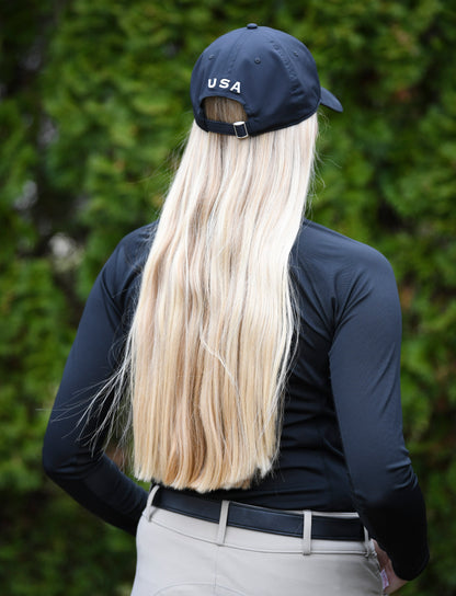 US Equestrian Tulip Tech Hat
