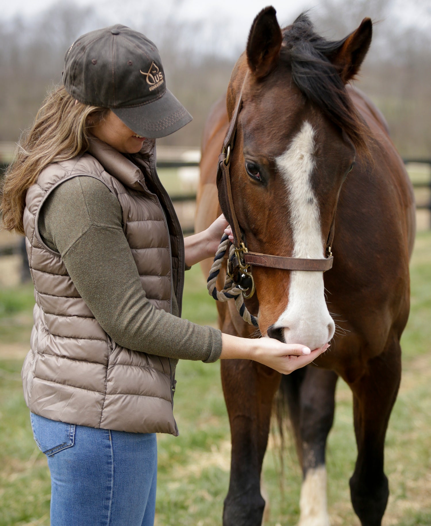 US Equestrian Oil Cloth Hat
