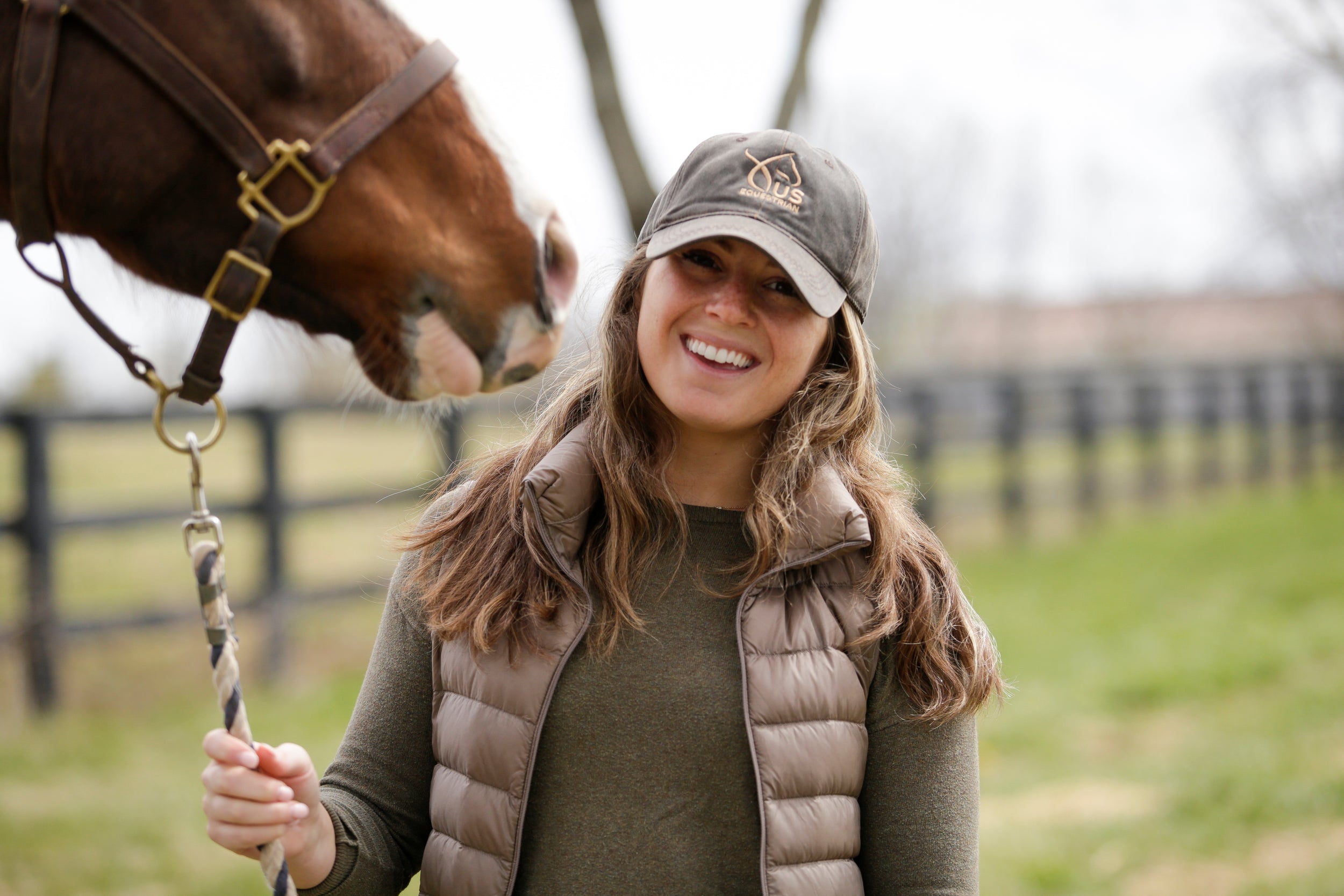 US Equestrian Oil Cloth Hat