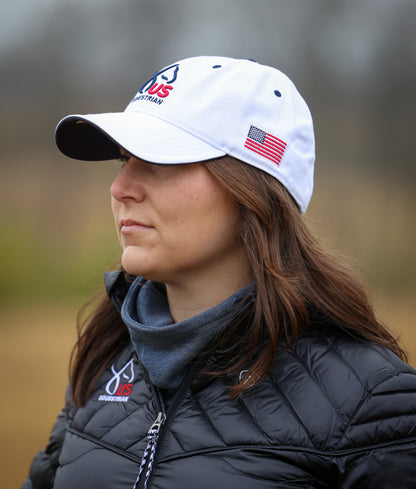 US Equestrian Patriotic Performance Hat