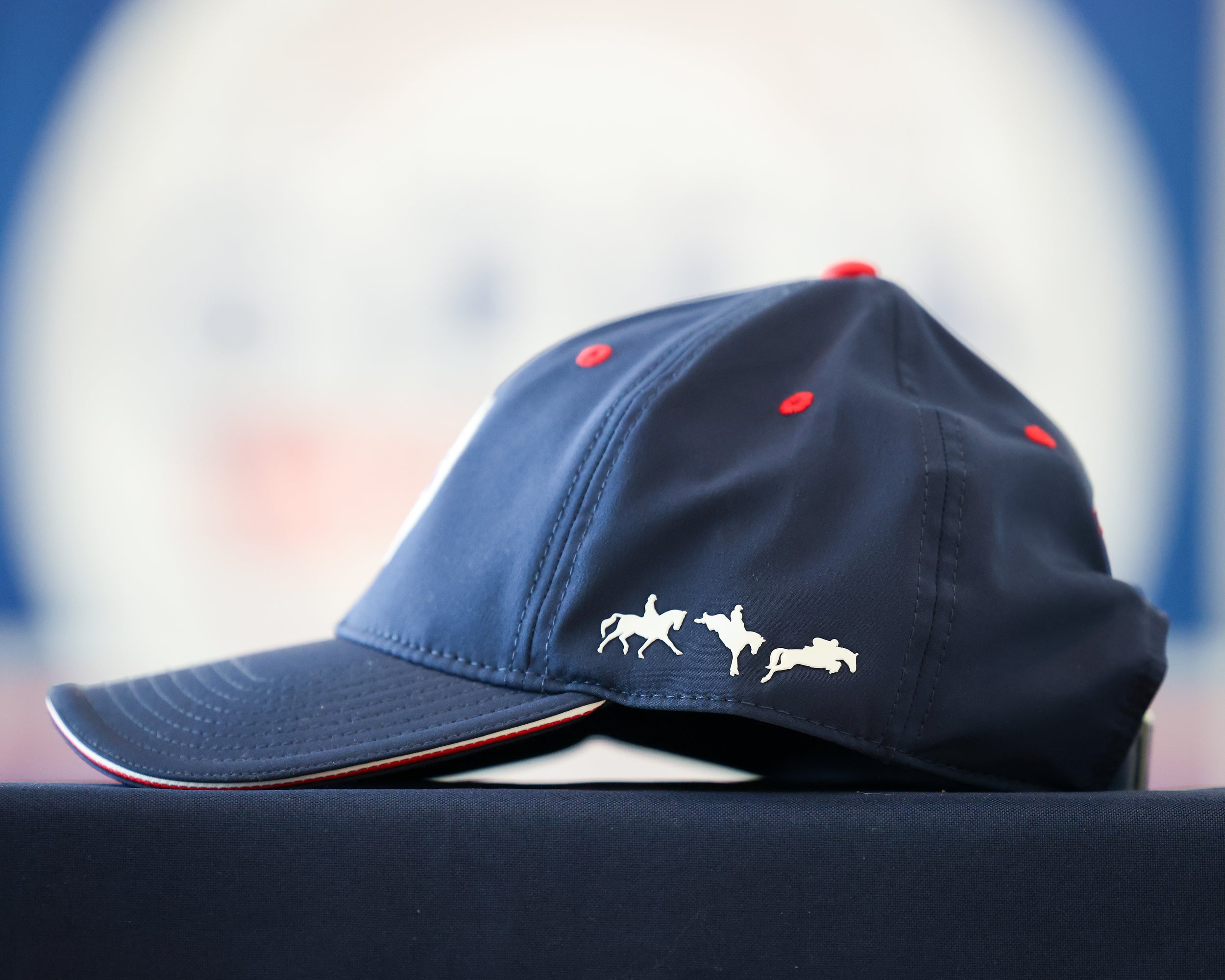 US Equestrian Open Navy Tek Hat