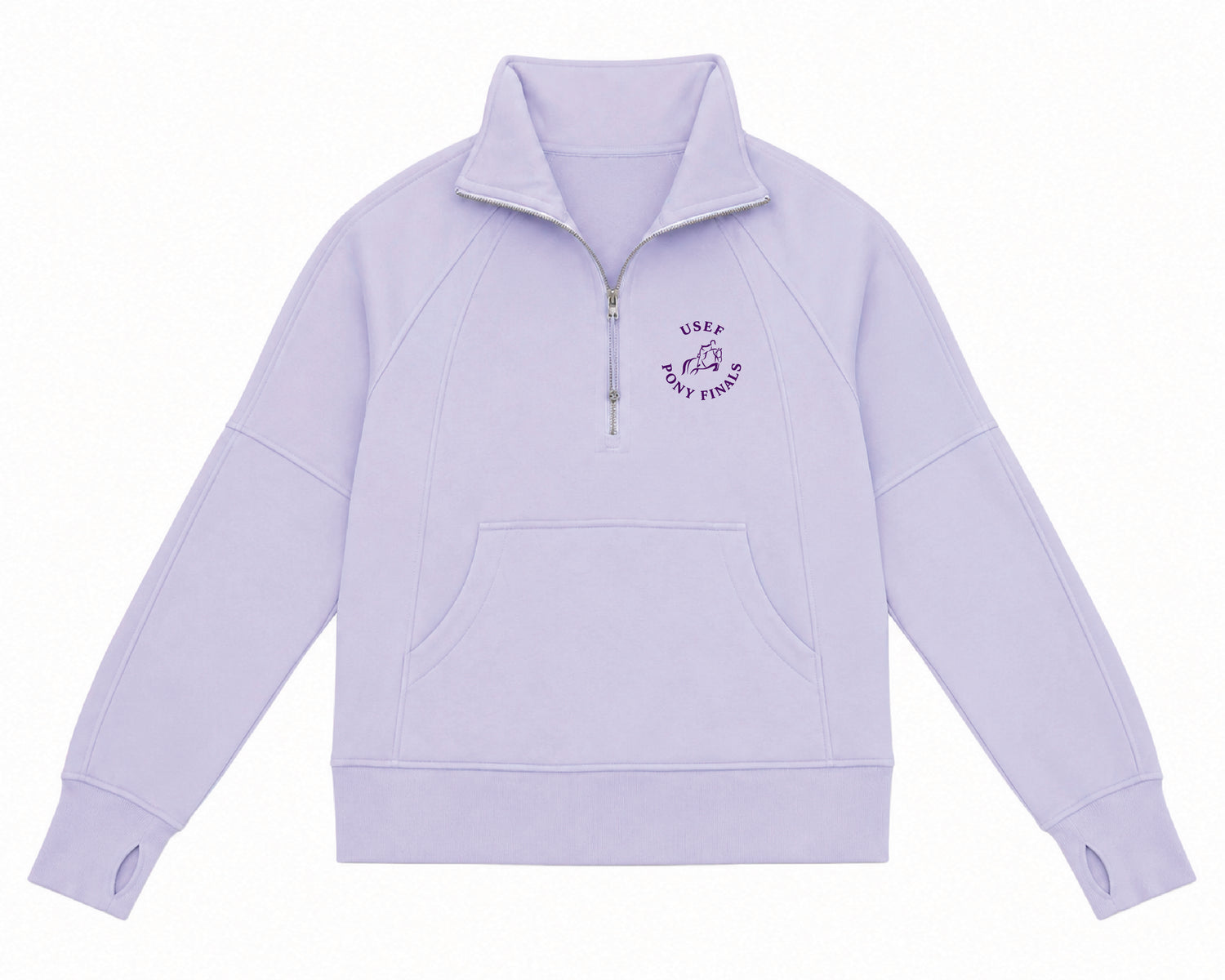 Pony Finals Scuba Oversized 1/2-Zip Funnel