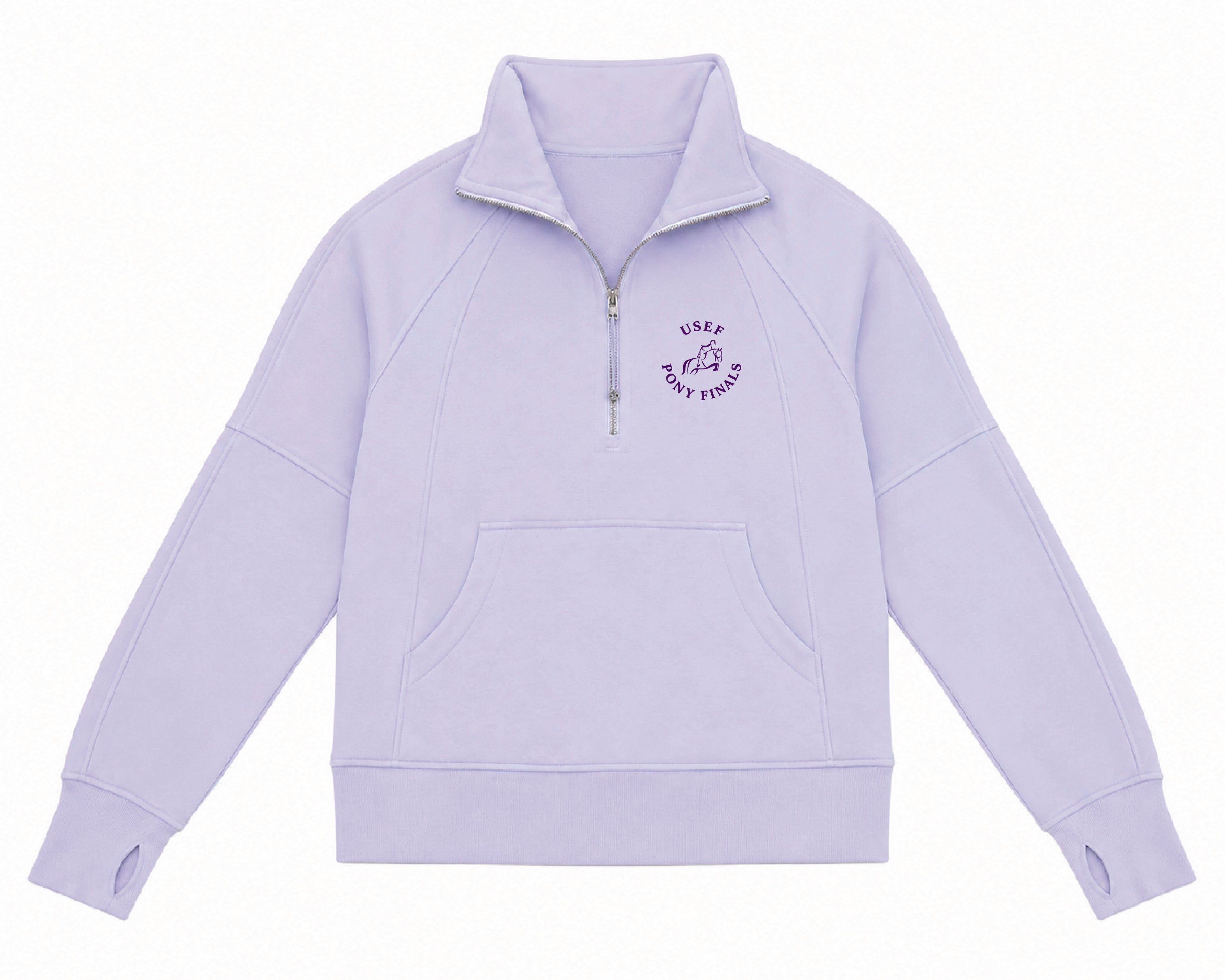 Pony Finals Scuba Oversized 1/2-Zip Funnel