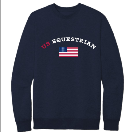 Flag Unisex Crewneck Fleece