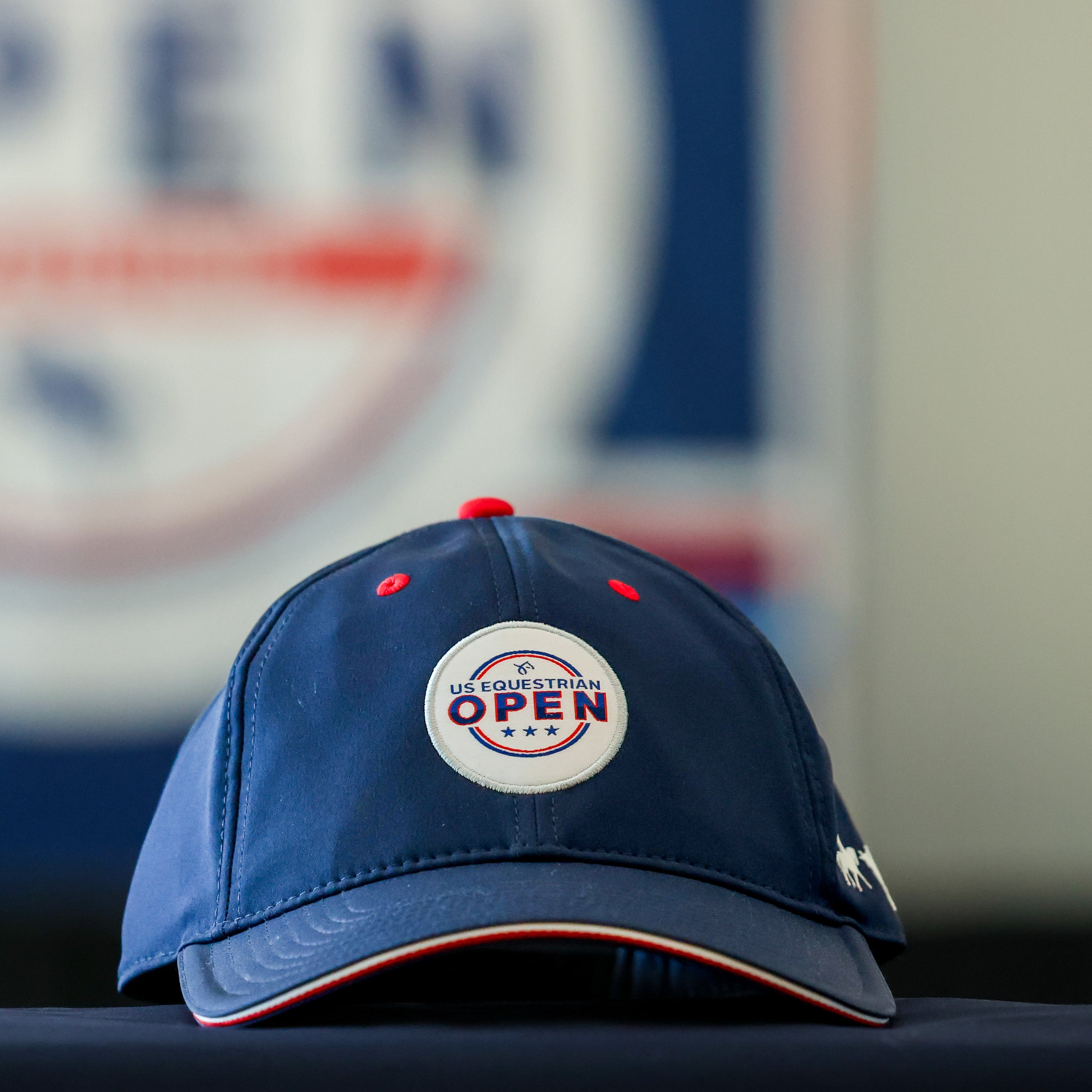 US Equestrian Open Navy Tek Hat
