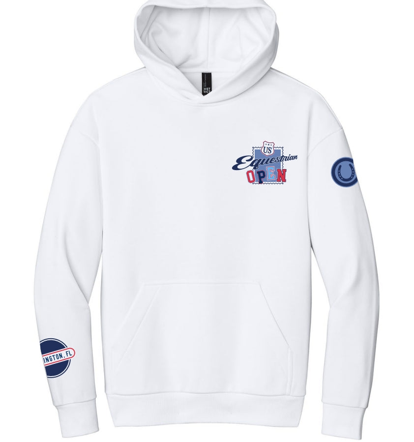 US Equestrian Novelty Jumping Unisex Hood