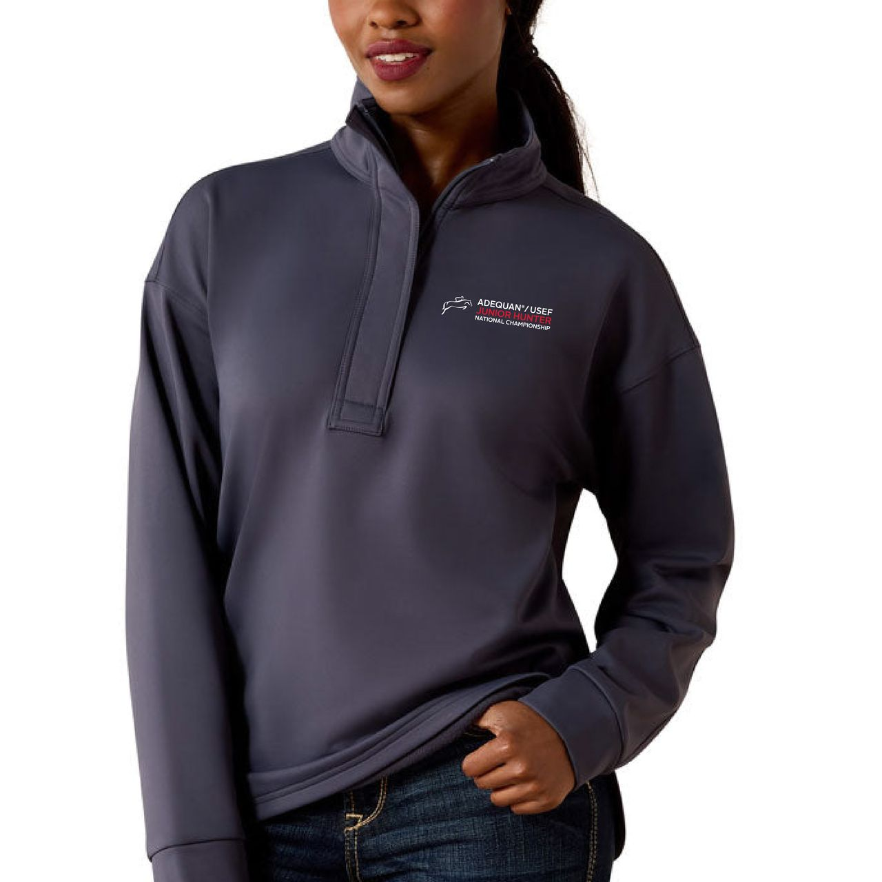 Ladies Breeze Junior Hunter Half Zip