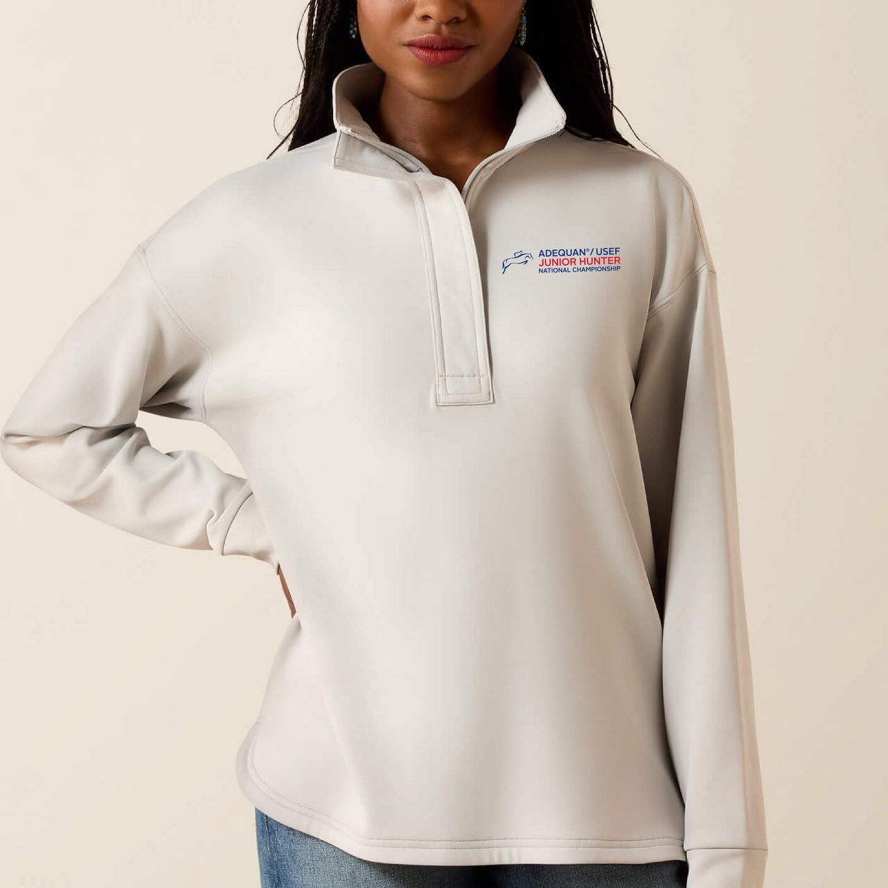Ladies Breeze Junior Hunter Half Zip