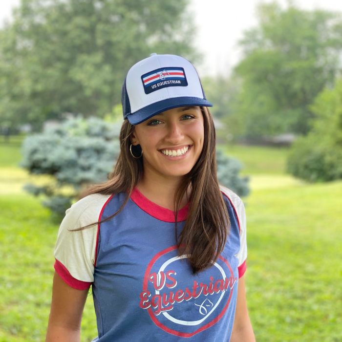US Equestrian Patch Hat