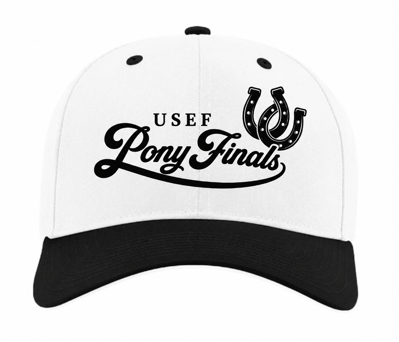 Pony Finals Horseshoe Two Tone Hat