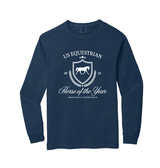 2025 Horse of the Year Shield Unisex Long Sleeve Tee