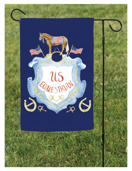 Watercolor Garden Flag